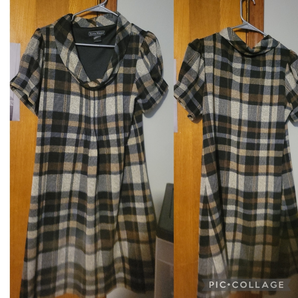 Jessica Howard flannel dress size large